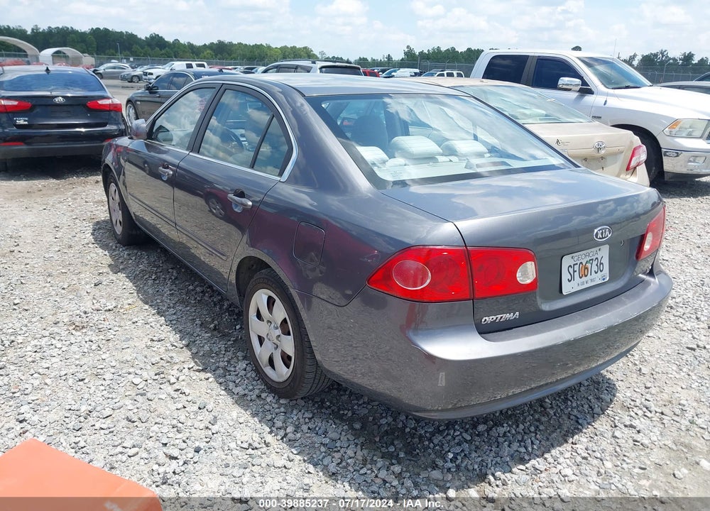 2007 KIA OPTIMA LX VIN: KNAGE123675157717