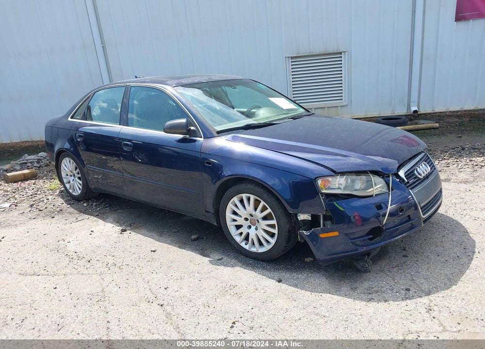 2006 AUDI A4 3.2 VIN: WAUDH98E36A173025