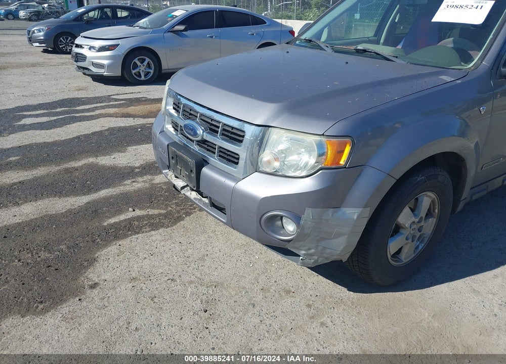 2008 FORD ESCAPE XLT VIN: 1FMCU03138KD50241
