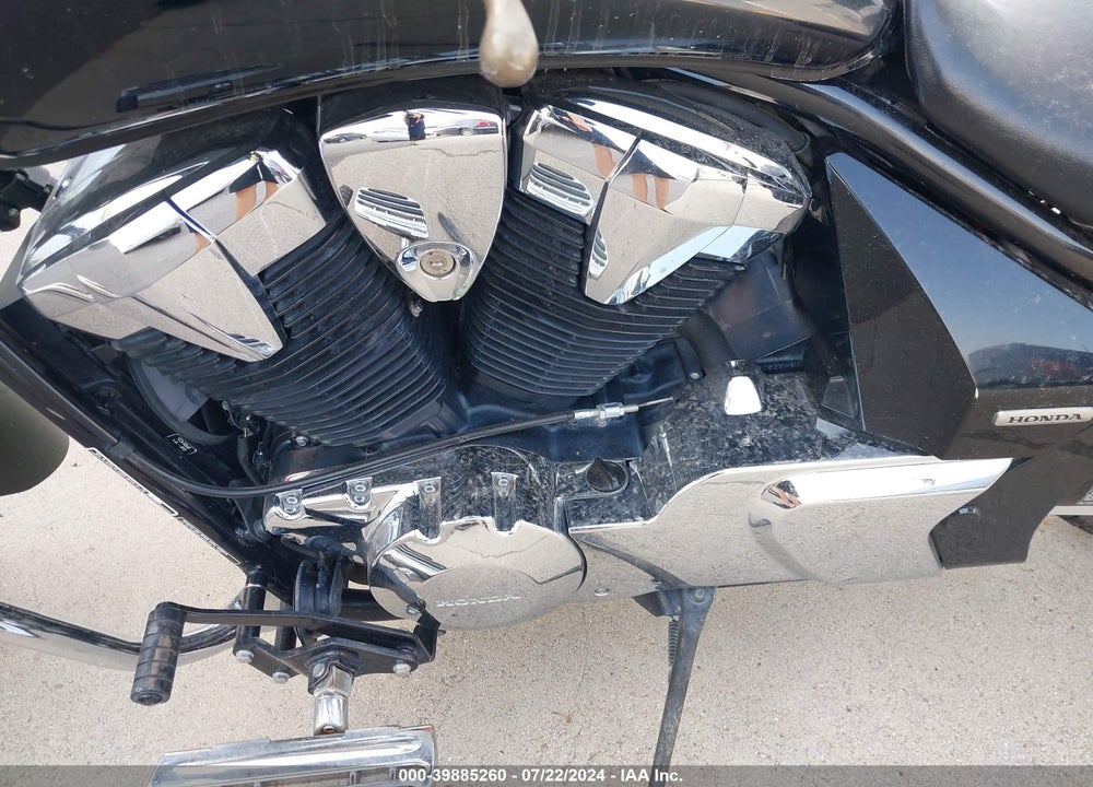 2013 HONDA VT1300 VIN: JH2SC6608DK300008