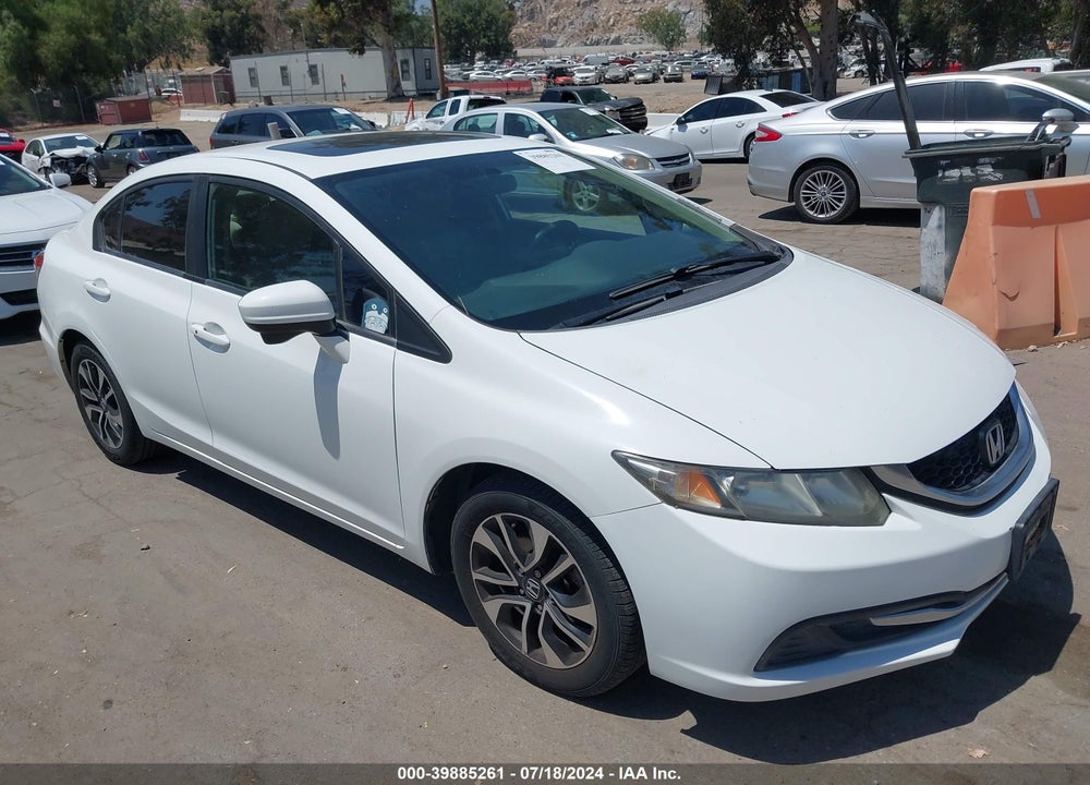 2014 HONDA CIVIC EX VIN: 19XFB2F89EE201648