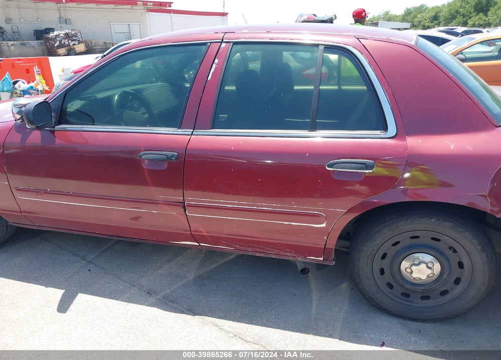 2005 FORD CROWN VICTORIA POLICE VIN: 2FAFP71W15X150215