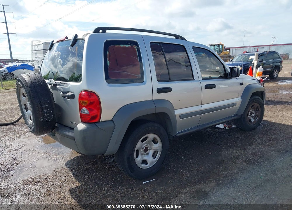 2005 JEEP LIBERTY SPORT VIN: 1J4GK48K65W537430