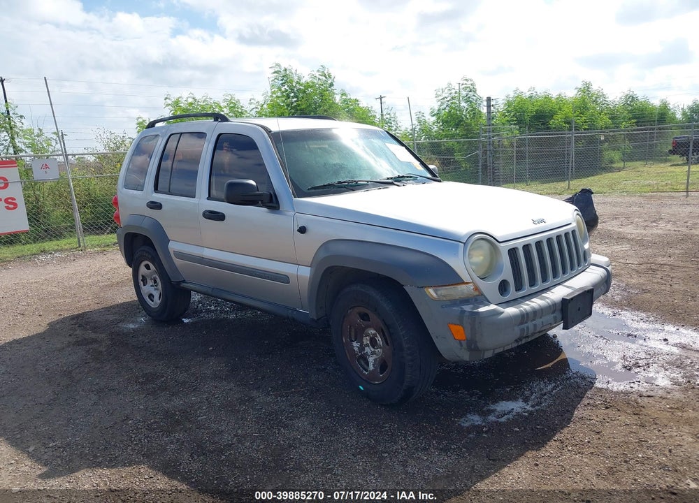 2005 JEEP LIBERTY SPORT VIN: 1J4GK48K65W537430
