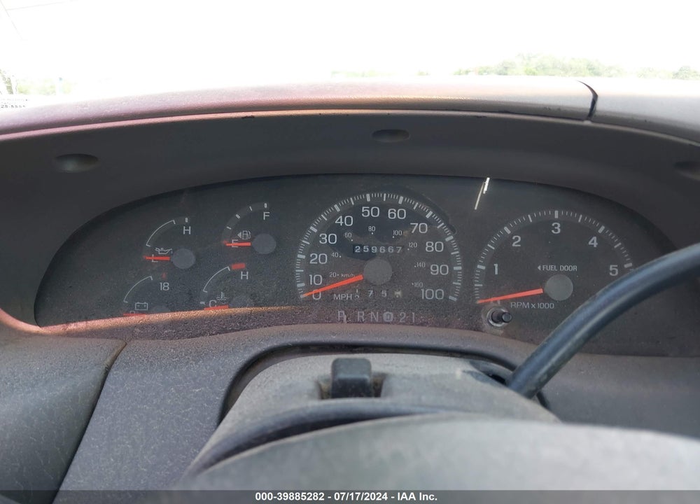 1998 FORD F-150 LARIAT/STANDARD/XL/XLT VIN: 1FTZF18W5WKB48288