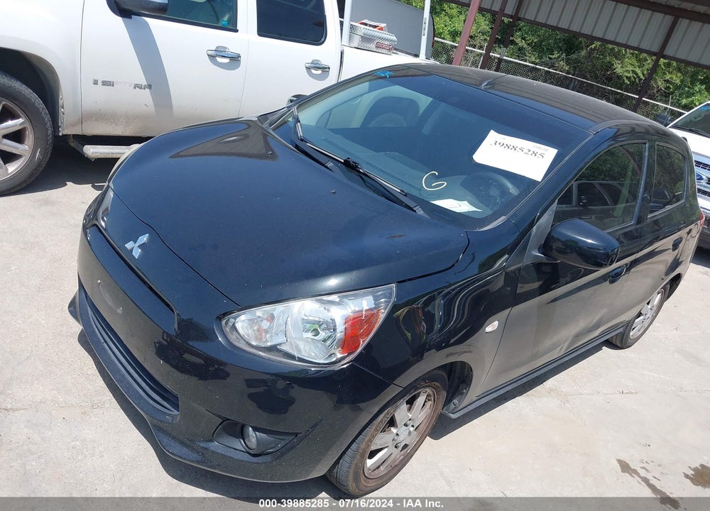 2014 MITSUBISHI MIRAGE ES VIN: ML32A4HJ5EH005054