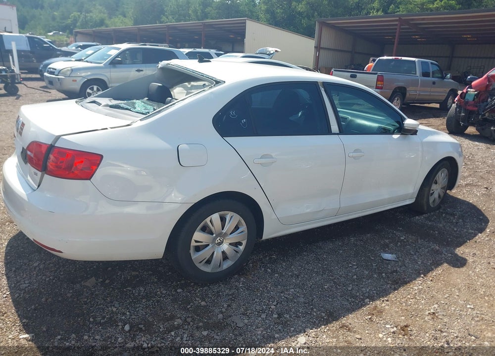 2014 VOLKSWAGEN JETTA VIN: 3VWD07AJ6EM367200