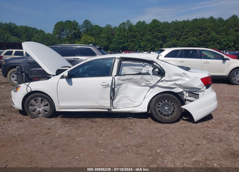 2014 VOLKSWAGEN JETTA VIN: 3VWD07AJ6EM367200