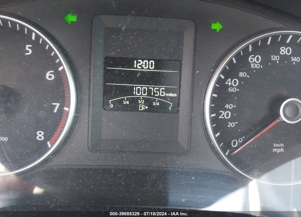 2014 VOLKSWAGEN JETTA VIN: 3VWD07AJ6EM367200