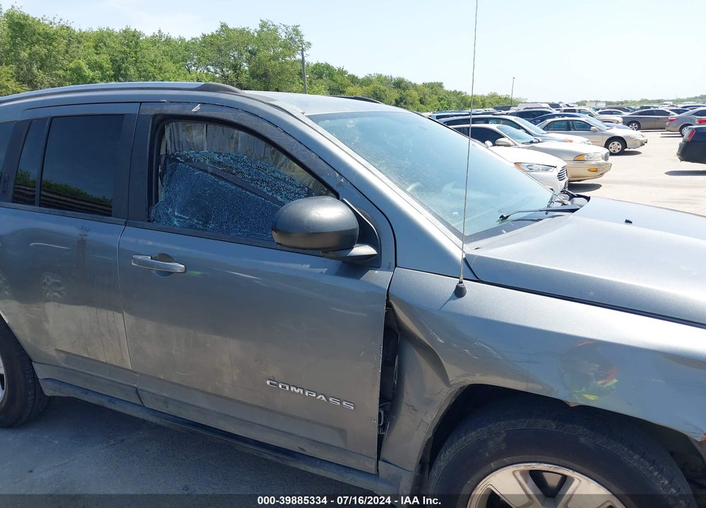 2014 JEEP COMPASS SPORT VIN: 1C4NJCBA9ED593447
