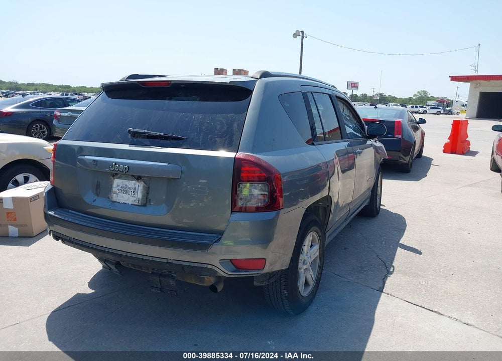 2014 JEEP COMPASS SPORT VIN: 1C4NJCBA9ED593447