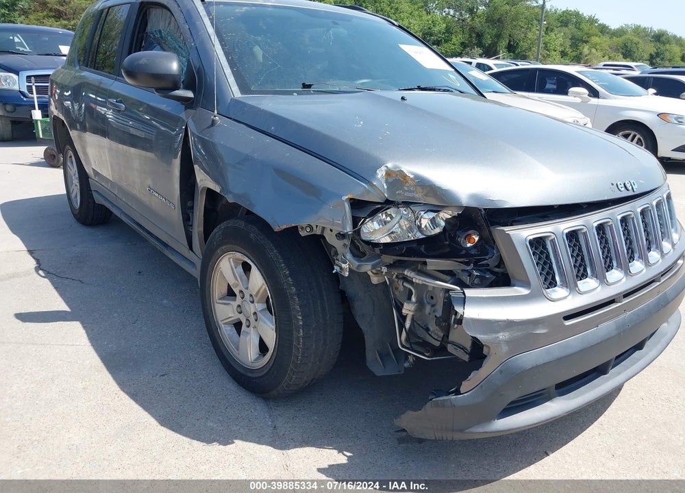 2014 JEEP COMPASS SPORT VIN: 1C4NJCBA9ED593447