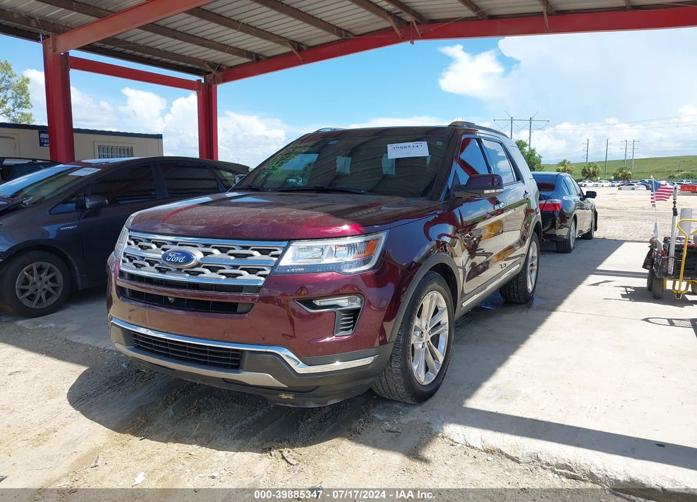 2019 FORD EXPLORER LIMITED VIN: 1FM5K7F84KGA69253