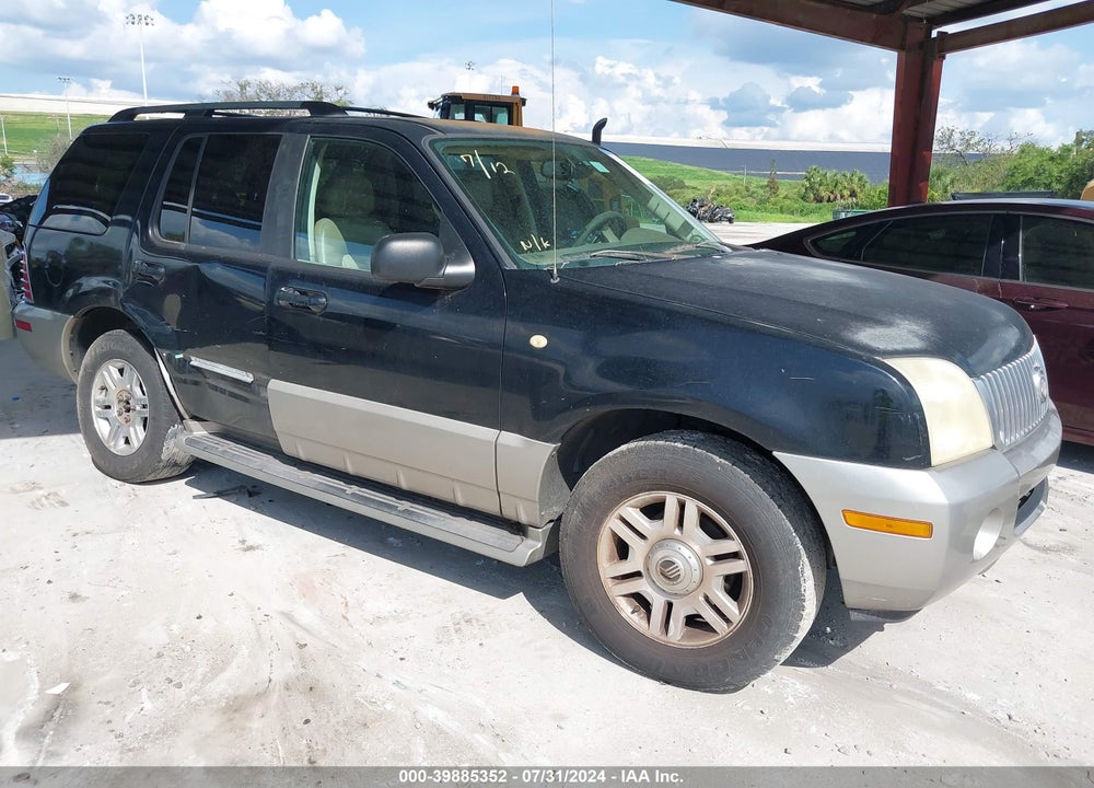 2003 MERCURY MOUNTAINEER VIN: 4M2ZU66K93UJ04727