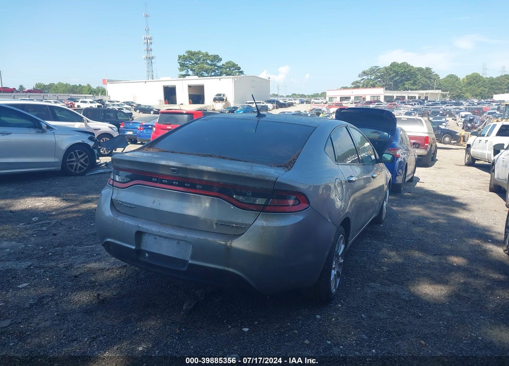 2016 DODGE DART LIMITED VIN: 1C3CDFCB0GD607573