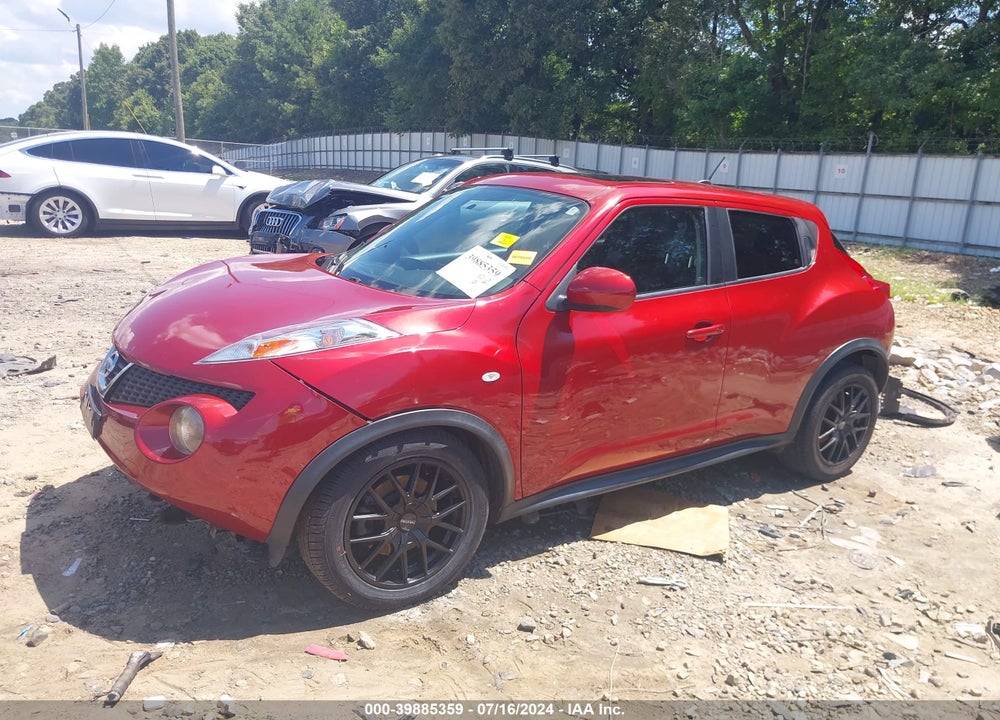 2012 NISSAN JUKE SV VIN: JN8AF5MV2CT116524
