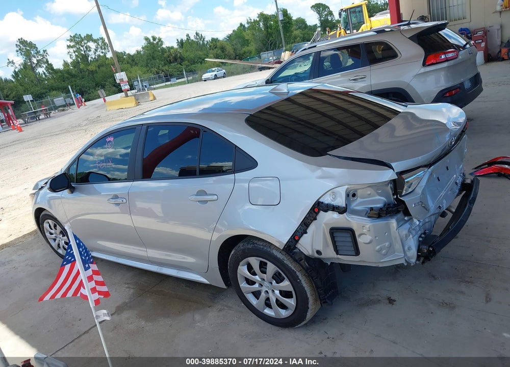 2024 TOYOTA COROLLA LE VIN: 5YFB4MDE2RP112778