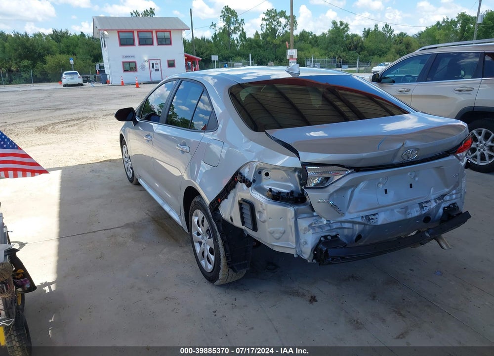 2024 TOYOTA COROLLA LE VIN: 5YFB4MDE2RP112778