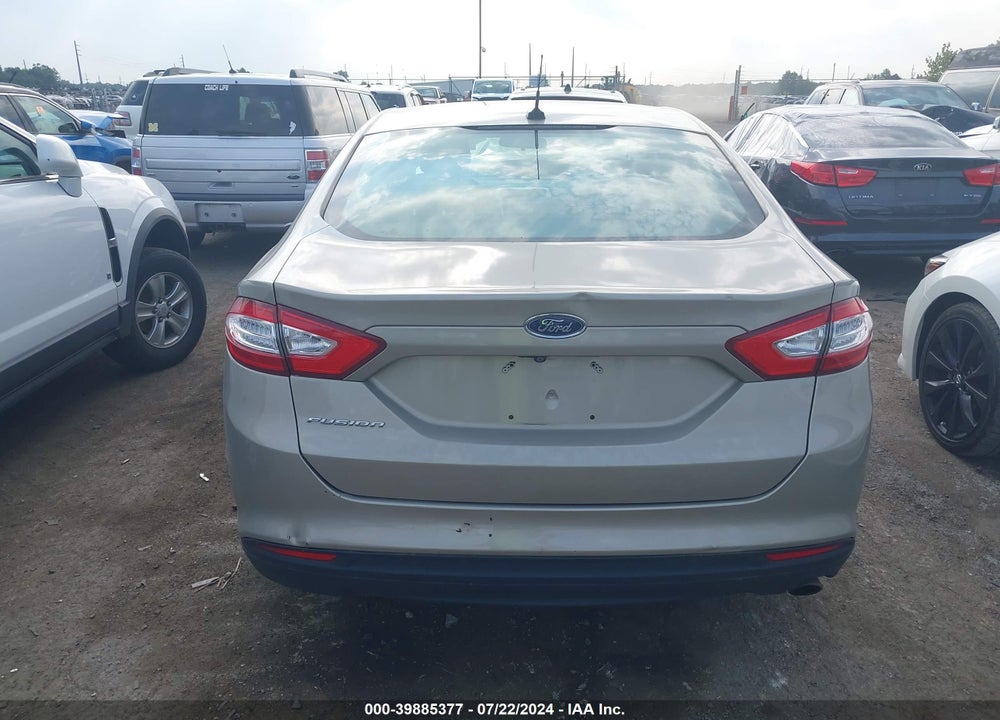 2015 FORD FUSION S VIN: 3FA6P0G71FR254646