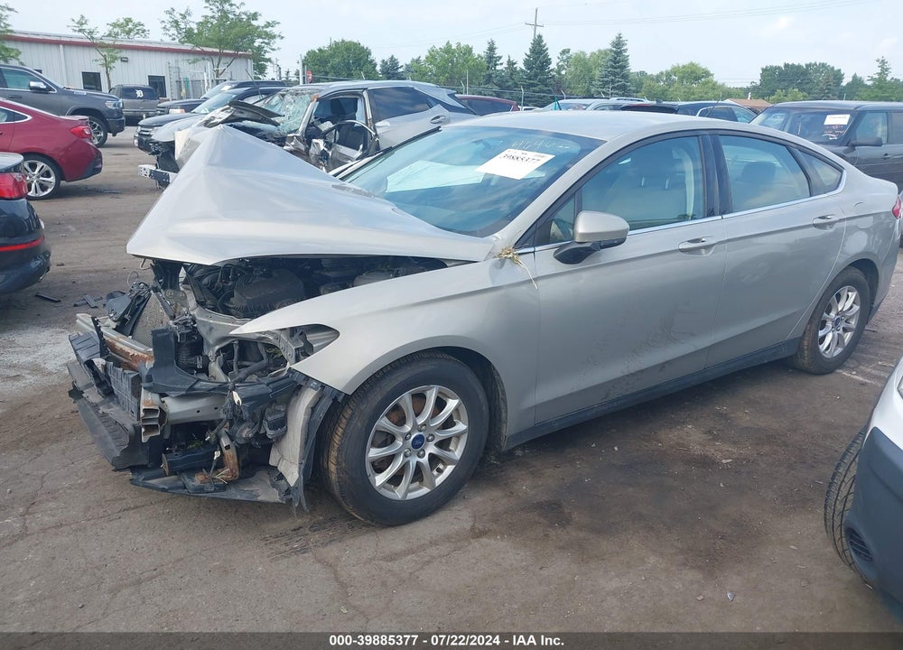 2015 FORD FUSION S VIN: 3FA6P0G71FR254646