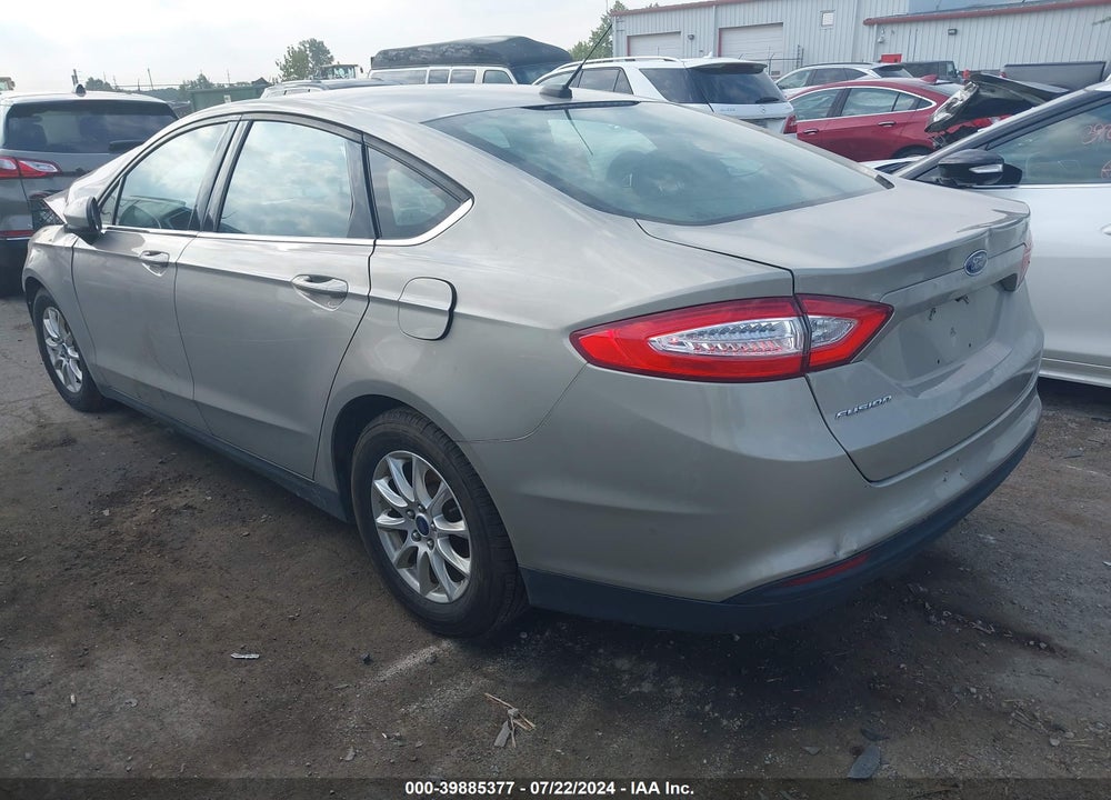2015 FORD FUSION S VIN: 3FA6P0G71FR254646