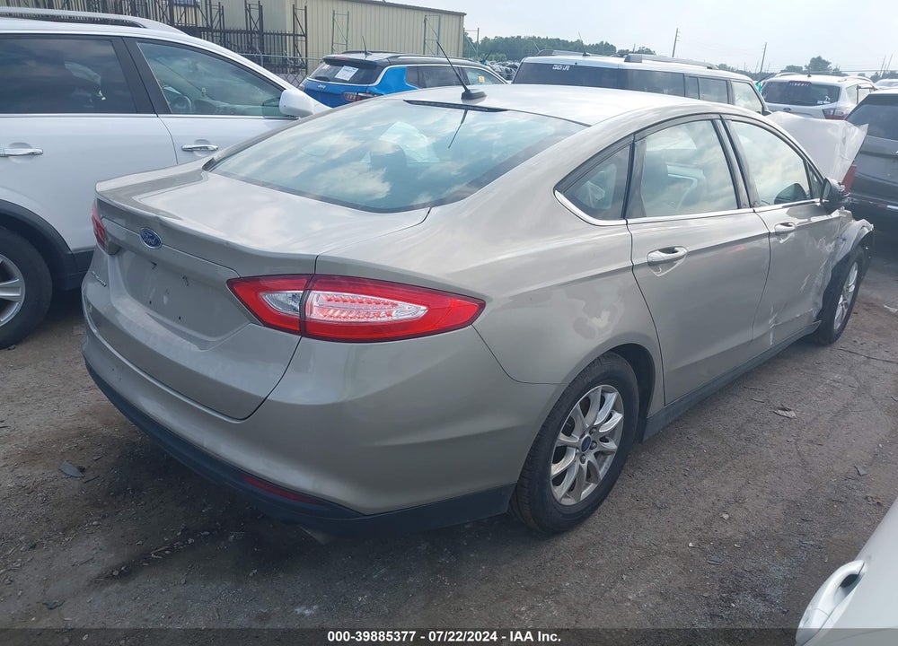 2015 FORD FUSION S VIN: 3FA6P0G71FR254646