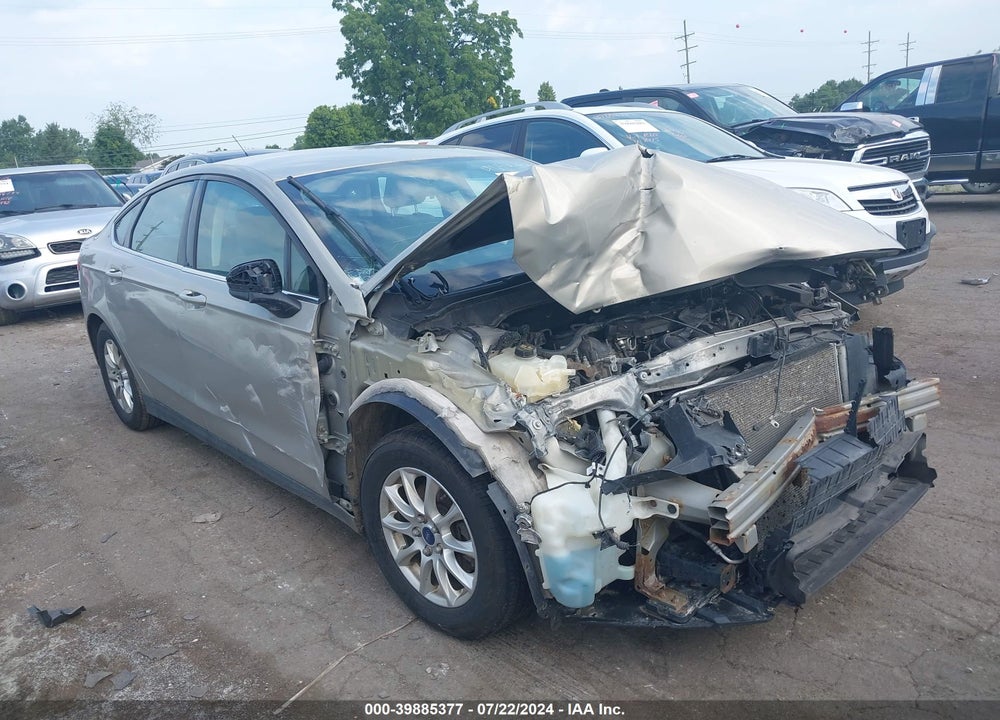 2015 FORD FUSION S VIN: 3FA6P0G71FR254646