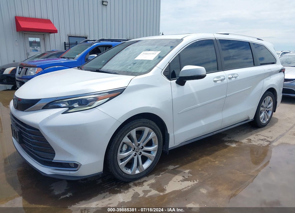 2022 TOYOTA SIENNA PLATINUM VIN: 5TDERKEC1NS119710