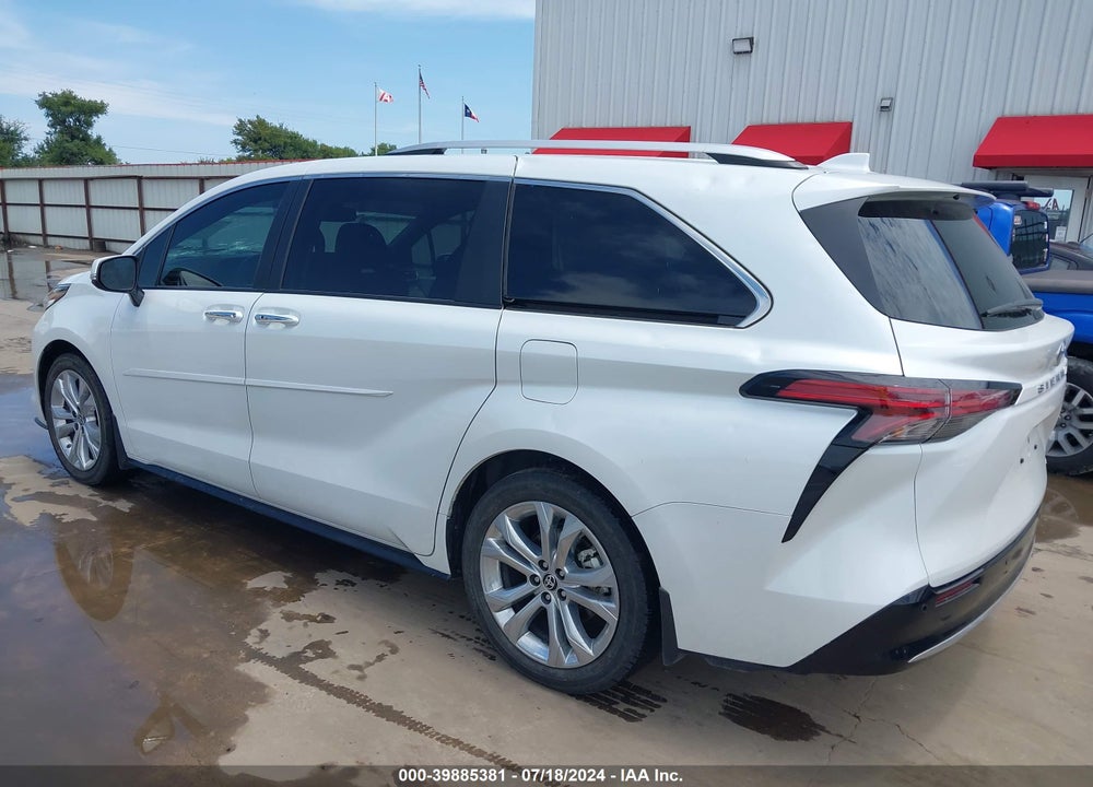 2022 TOYOTA SIENNA PLATINUM VIN: 5TDERKEC1NS119710