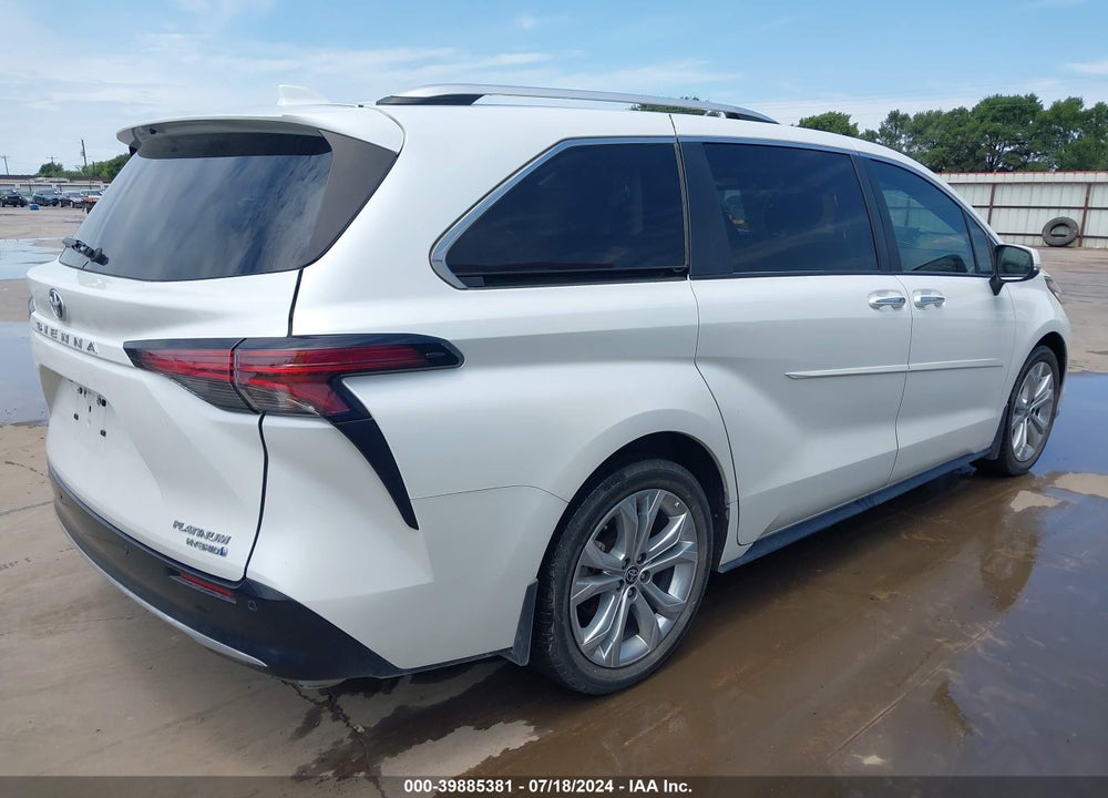 2022 TOYOTA SIENNA PLATINUM VIN: 5TDERKEC1NS119710