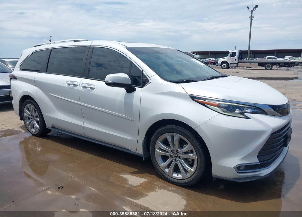 2022 TOYOTA SIENNA PLATINUM VIN: 5TDERKEC1NS119710