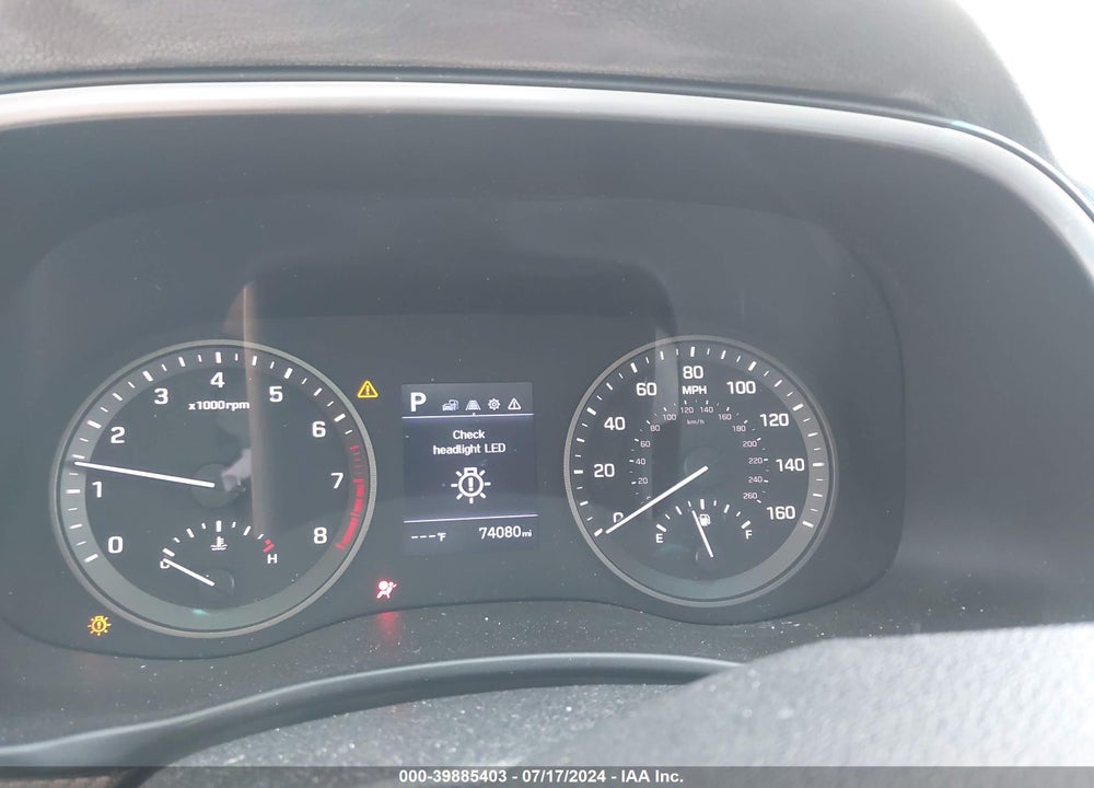 2019 HYUNDAI TUCSON NIGHT VIN: KM8J33AL1KU953412