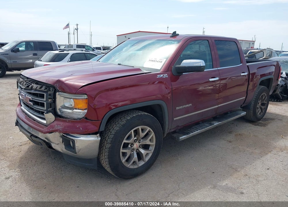 2015 GMC SIERRA 1500 SLT VIN: 3GTU2VEC7FG332971