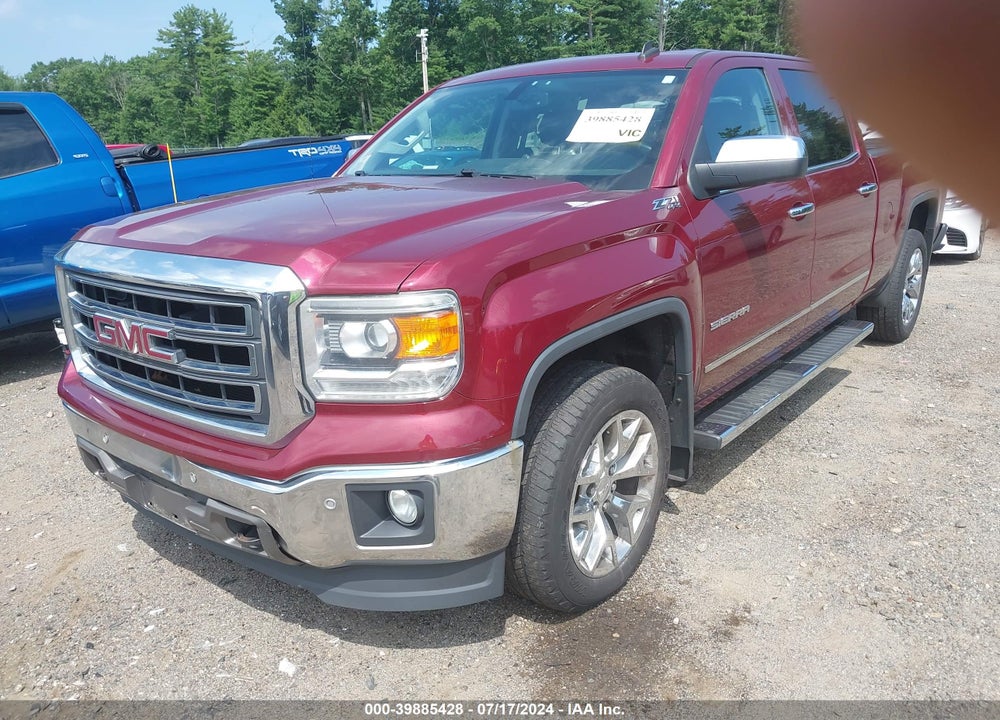 2014 GMC SIERRA 1500 SLT VIN: 3GTU2VEC5EG148790