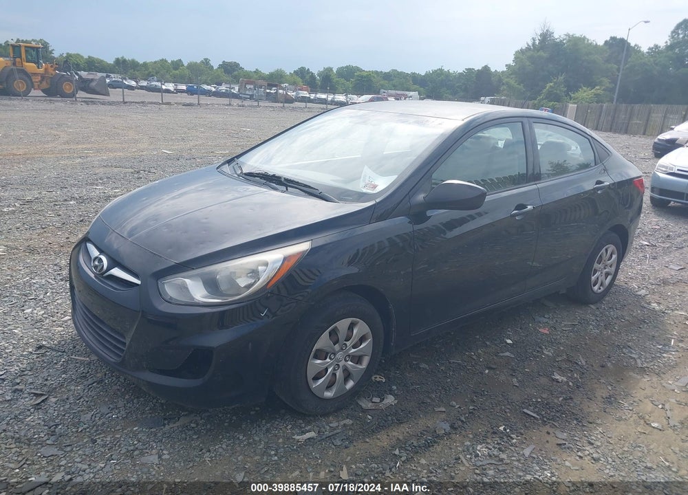2012 HYUNDAI ACCENT GLS VIN: KMHCT4AE6CU167199