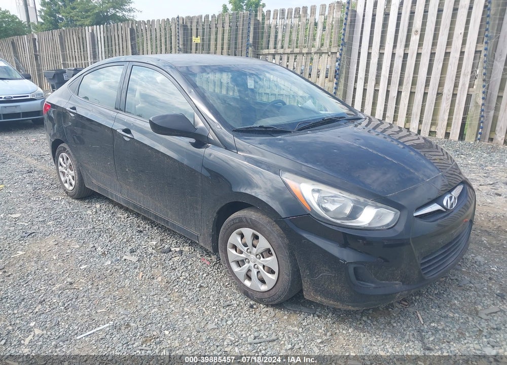 2012 HYUNDAI ACCENT GLS VIN: KMHCT4AE6CU167199