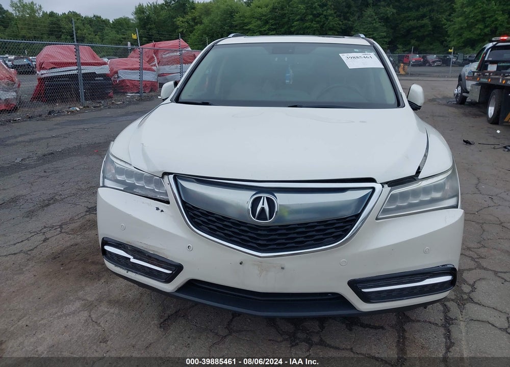 2014 ACURA MDX ADVANCE PKG W/ENTERTAINMENT PKG VIN: 5FRYD4H86EB028417