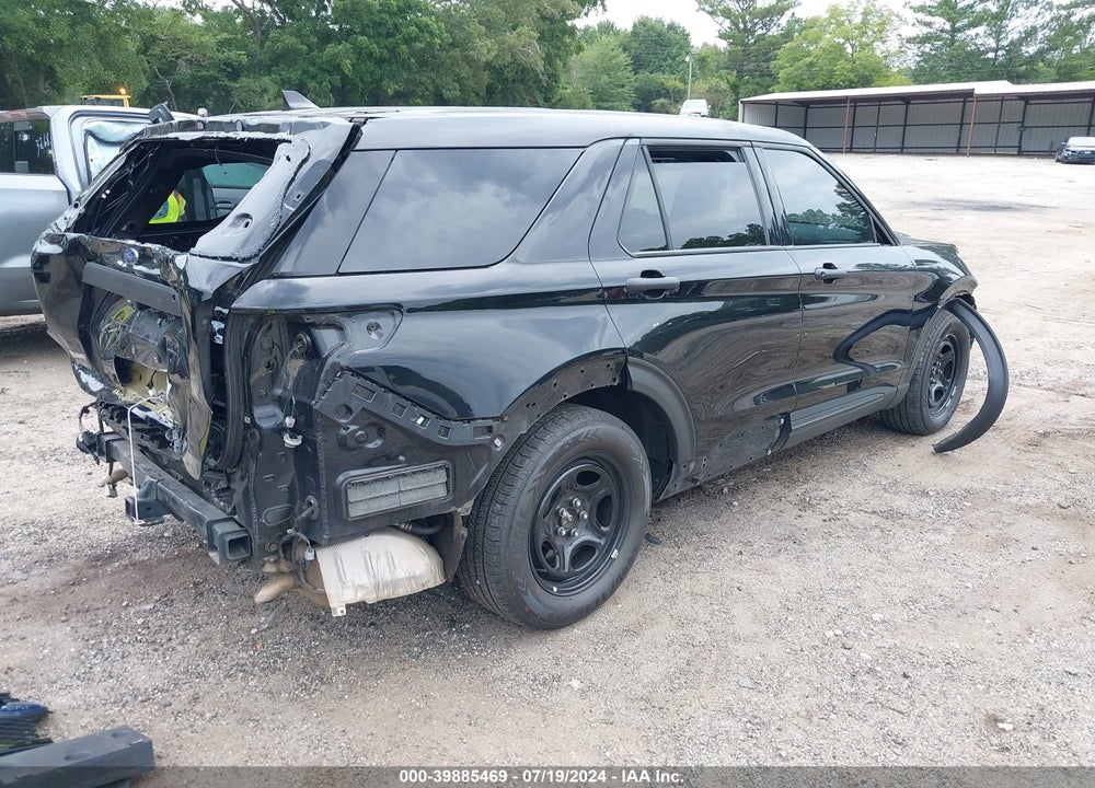 2022 FORD POLICE INTERCEPTOR UTILITY VIN: 1FM5K8AC1NGB28992