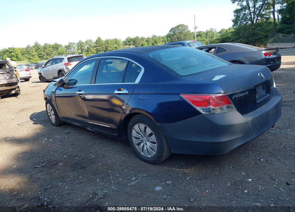 2010 HONDA ACCORD 2.4 LX VIN: 1HGCP2F34AA180862