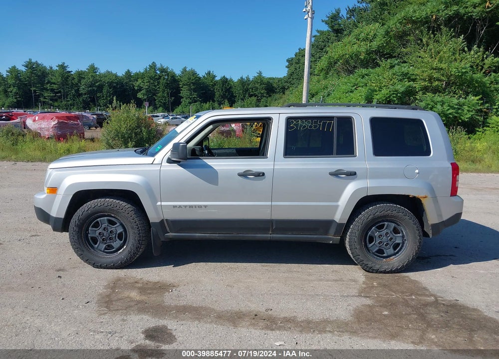 2014 JEEP PATRIOT SPORT VIN: 1C4NJRBB4ED528758