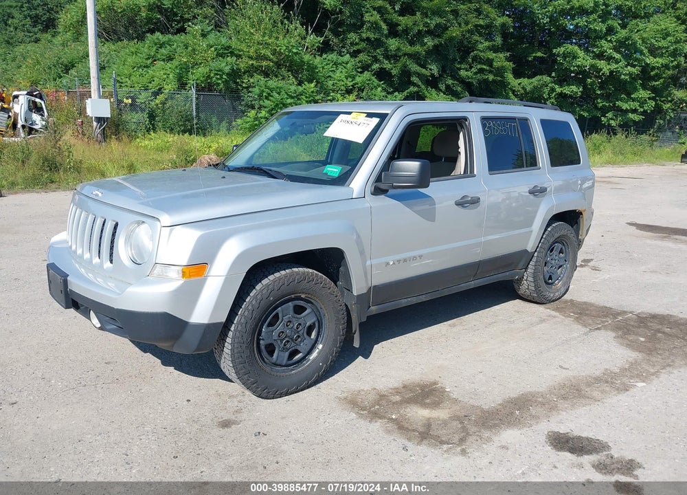 2014 JEEP PATRIOT SPORT VIN: 1C4NJRBB4ED528758
