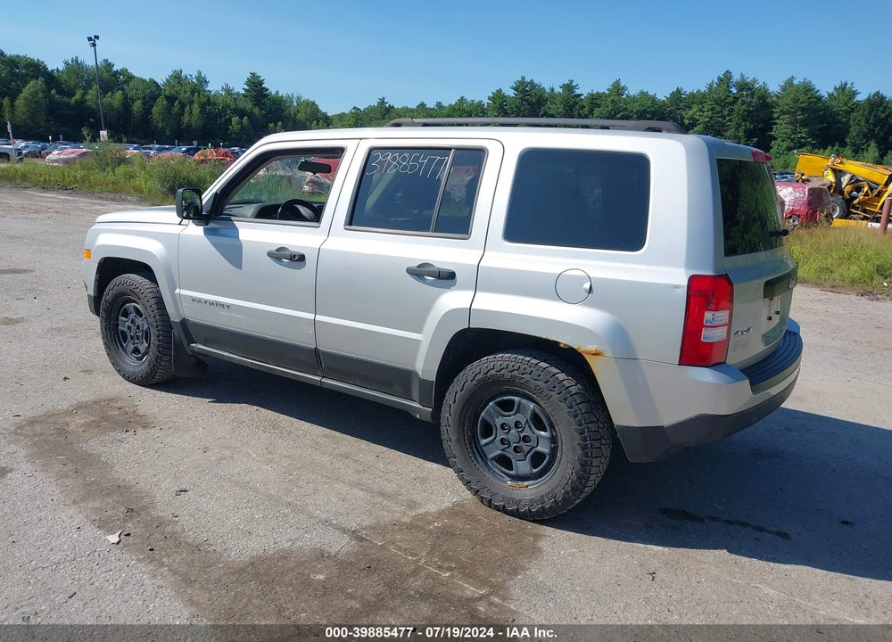2014 JEEP PATRIOT SPORT VIN: 1C4NJRBB4ED528758