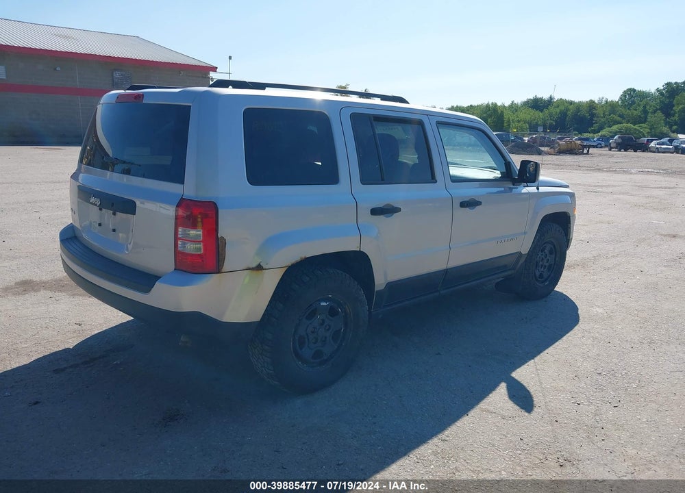 2014 JEEP PATRIOT SPORT VIN: 1C4NJRBB4ED528758