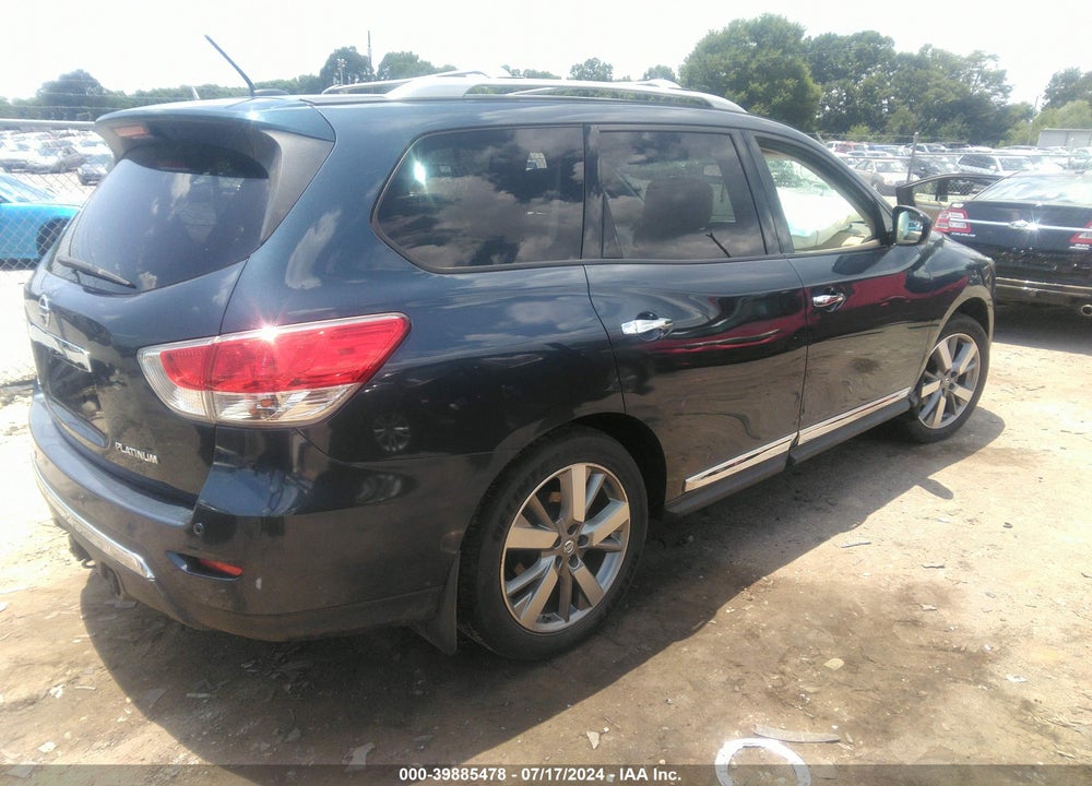 2014 NISSAN PATHFINDER PLATINUM VIN: 5N1AR2MNXEC643355