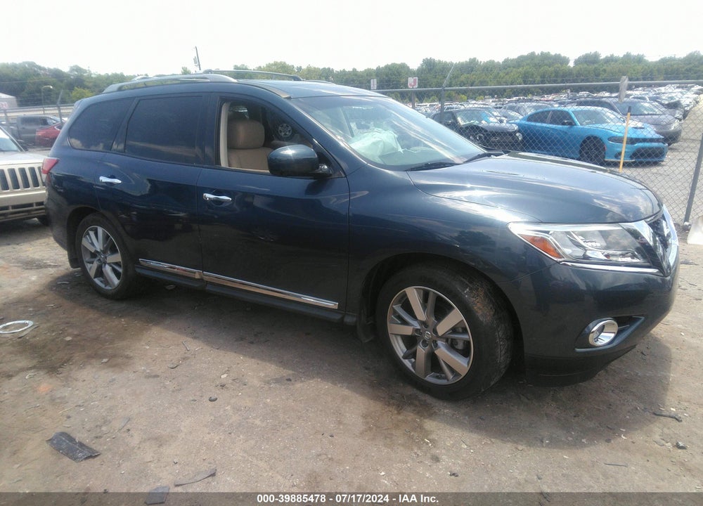 2014 NISSAN PATHFINDER PLATINUM VIN: 5N1AR2MNXEC643355