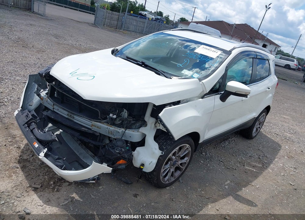 2018 FORD ECOSPORT TITANIUM VIN: MAJ3P1VE3JC197190