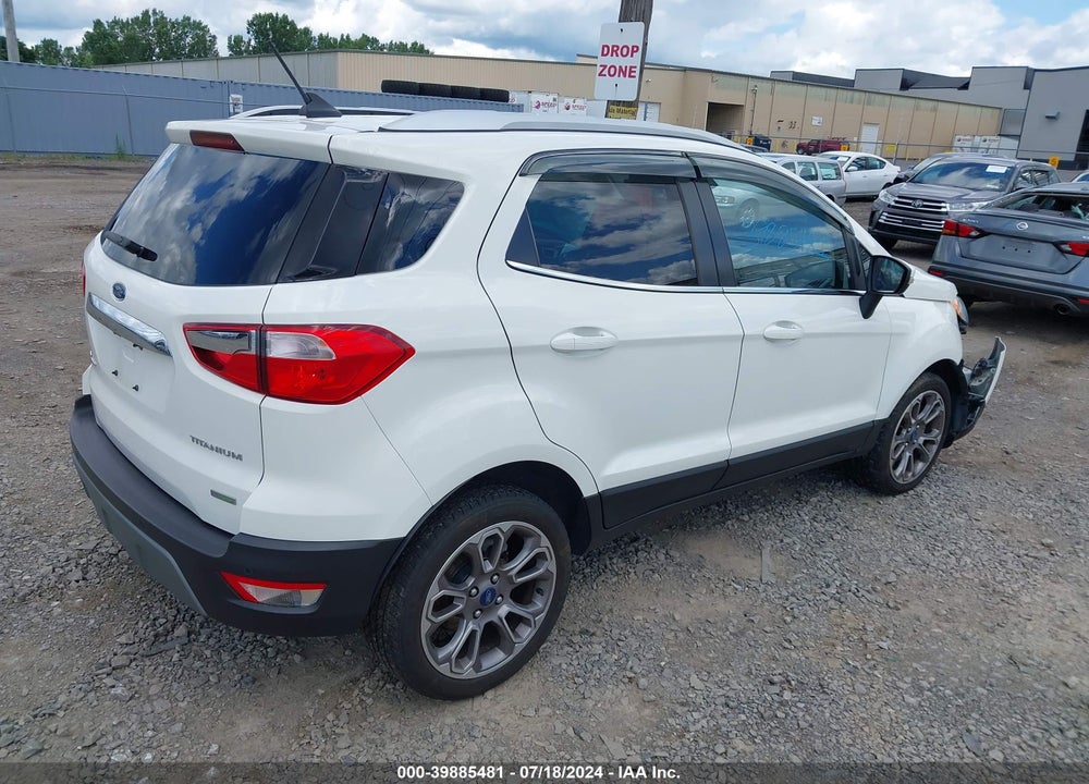 2018 FORD ECOSPORT TITANIUM VIN: MAJ3P1VE3JC197190