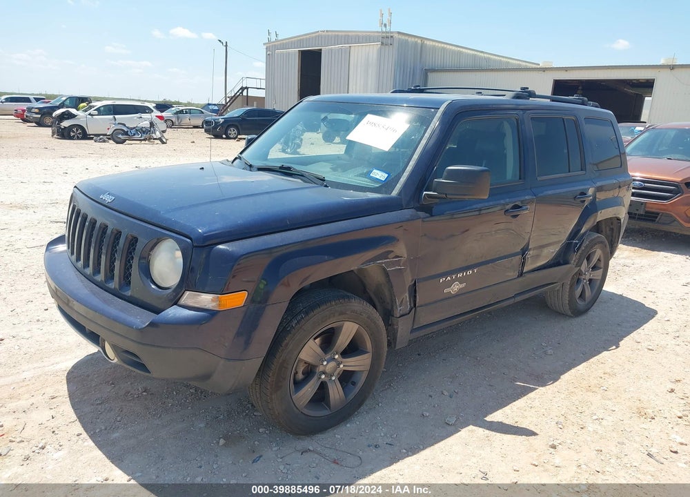 2014 JEEP PATRIOT LATITUDE VIN: 1C4NJPFAXED590462