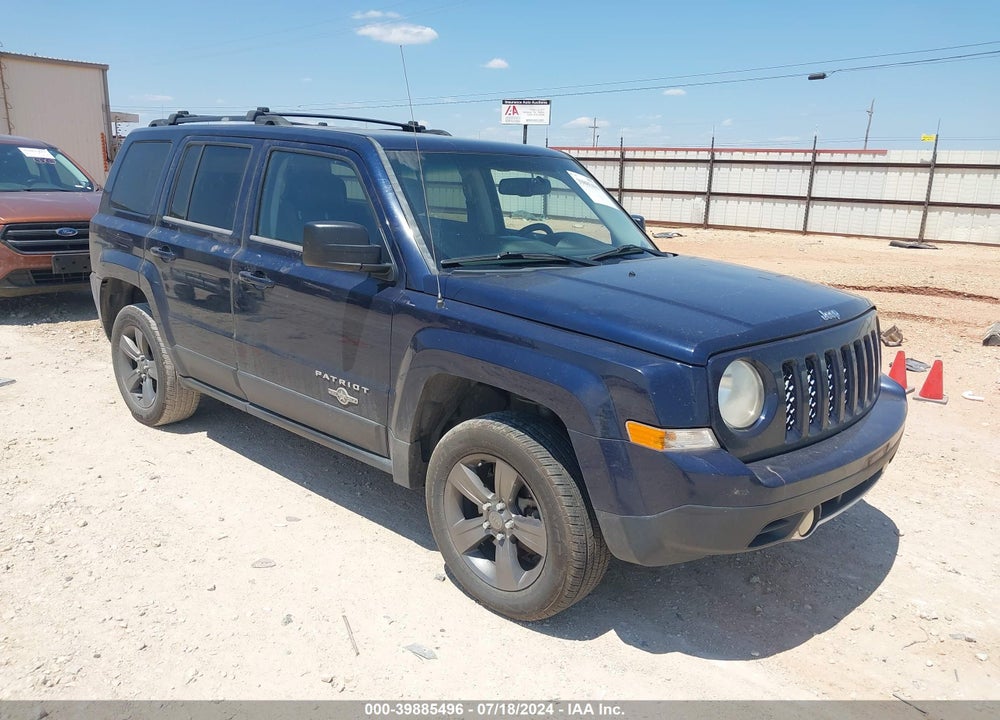 2014 JEEP PATRIOT LATITUDE VIN: 1C4NJPFAXED590462