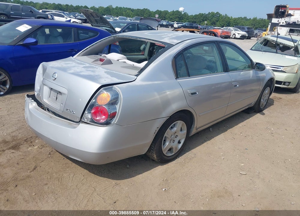 2002 NISSAN ALTIMA 2.5 S VIN: 1N4AL11E92C214651